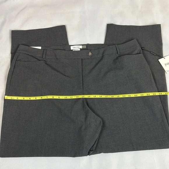 Calvin Klein NWT Gray Morden Fit Pant Size 20W - Picture 10 of 13